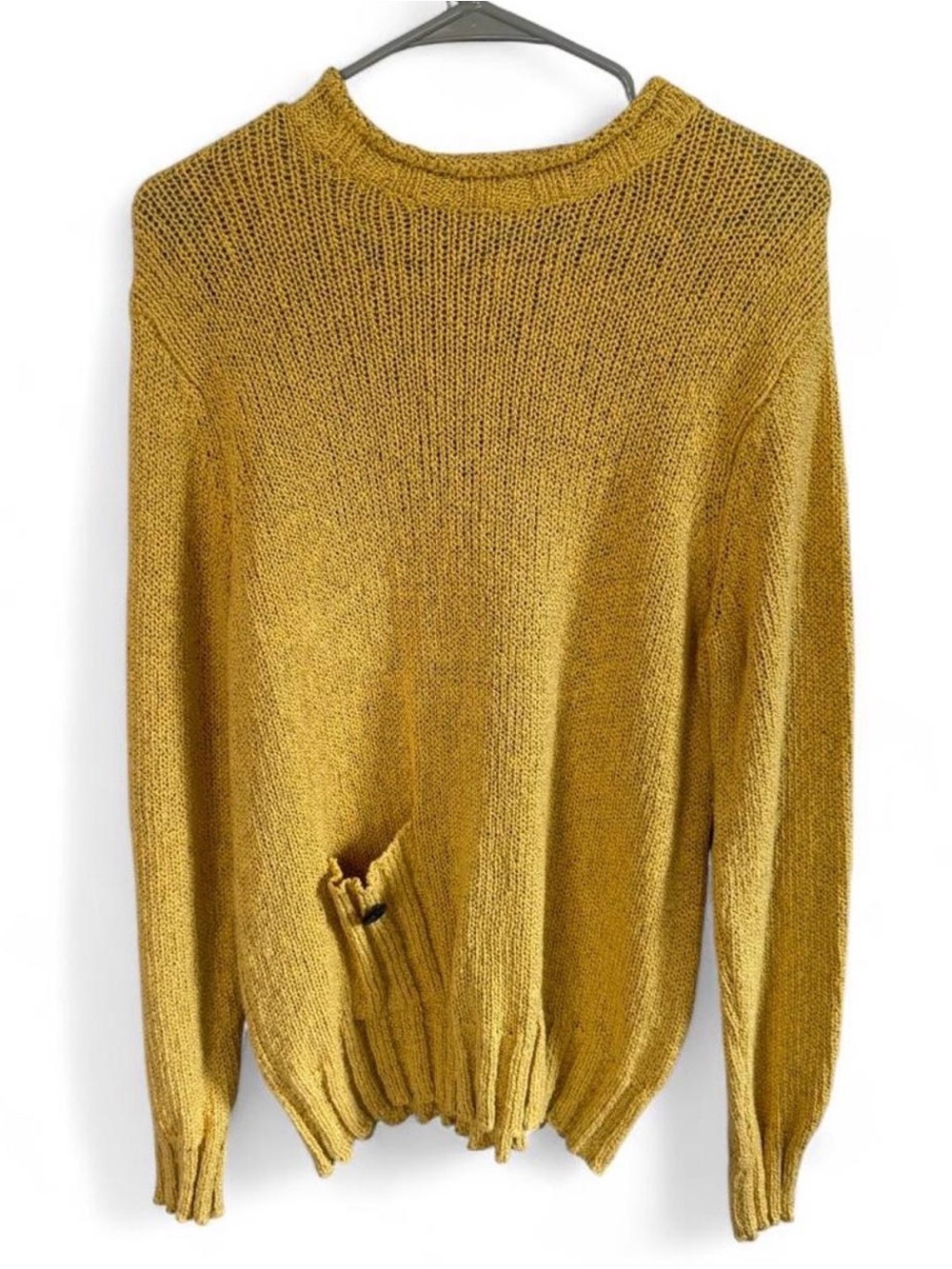 NorthStyle Golden Mustard Crewneck Knit Sweater